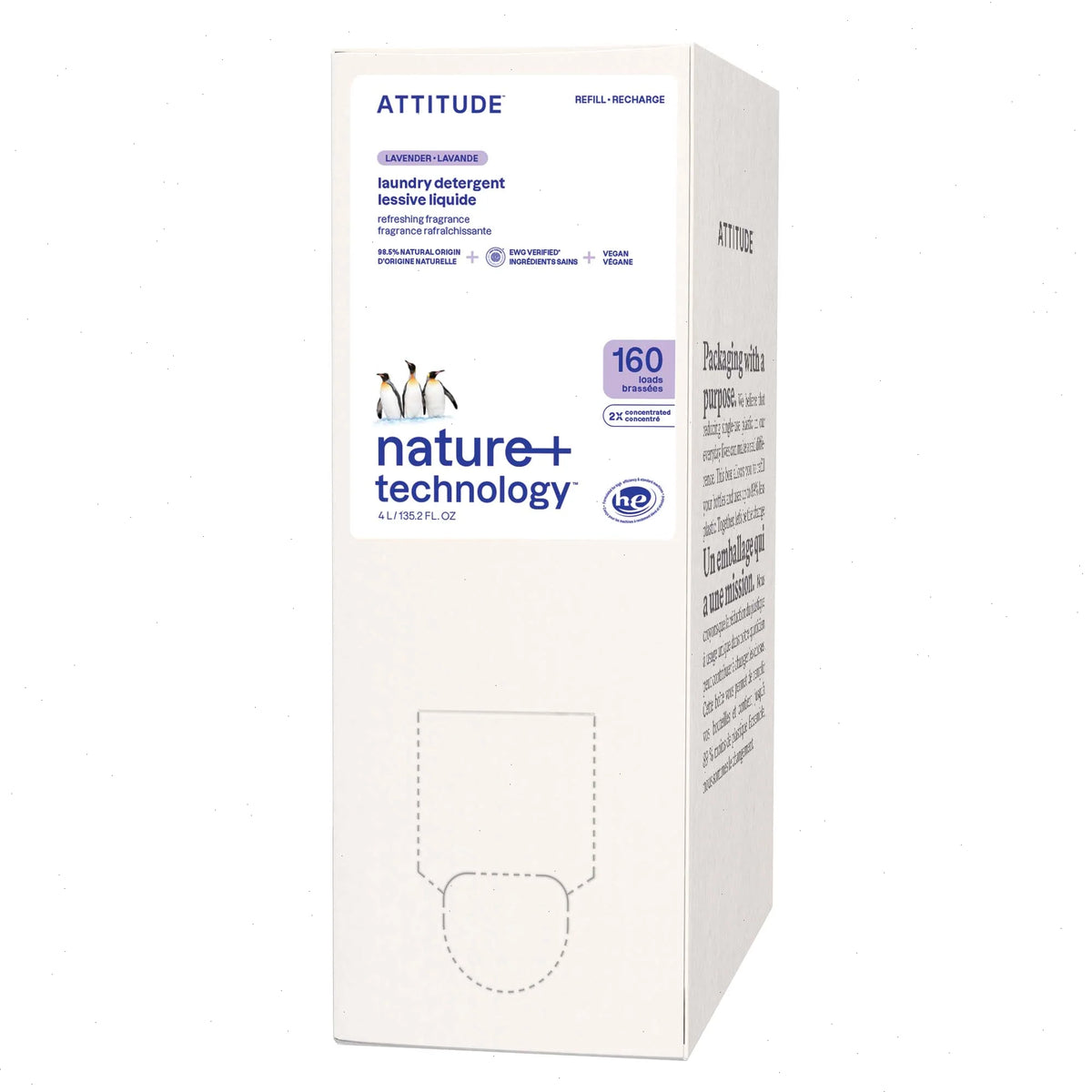 Laundry Detergent Lavender-Refill 135.2 FL. OZ. - 160 loads