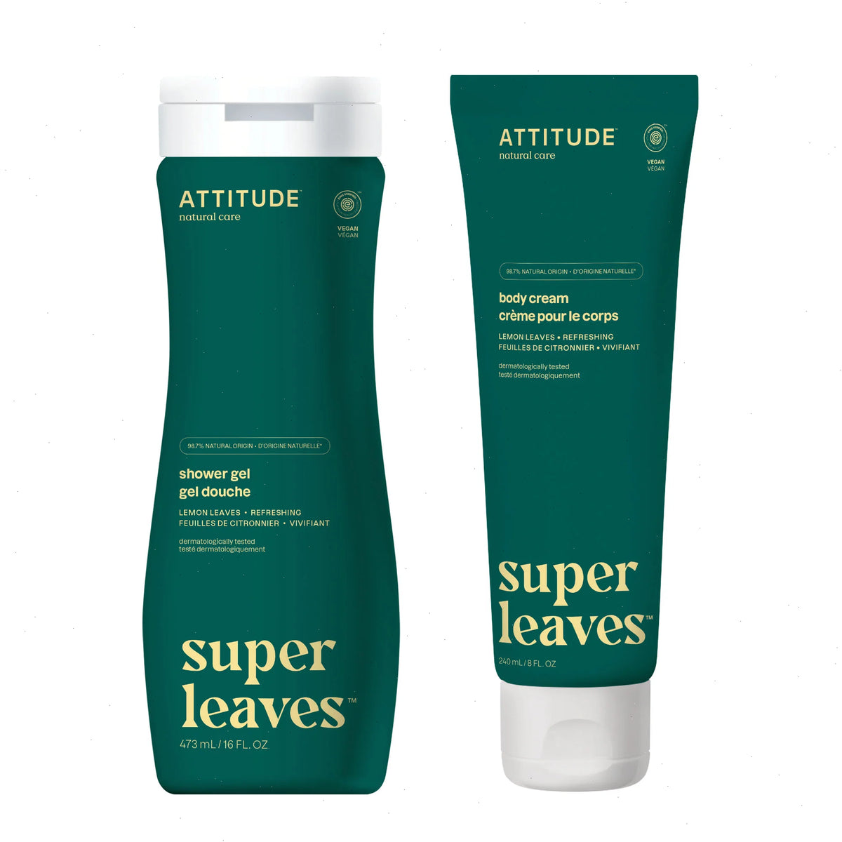 Body Wash & Body Cream Duo Olive Leaves-Bundle